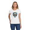 South Florida Football Academy Logo Women's T-Shirt - White SFFA-G5000LWH