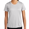 Sport Tek Women's Performance Shirt - Silver LST350SLV