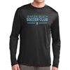 Jensen Beach Soccer Club Long Sleeve Performance Shirt - Black JB-ST350LSBlk