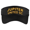 Jupiter United Custom Visor - Black CP45-JU