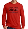 Avon Park Soccer Long Sleeve T-Shirt - Red AP-G5400-R