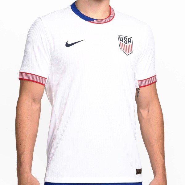 Nike USMNT Authentic Home Jersey 2024 2025 FJ4265 100 AuthenticSoccer