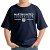 Martin United Youth T-Shirt - Navy 5000B-MU