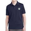 Martin United Youth Polo Shirt - Navy YST640-MU