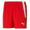 Puma Women's Team Liga 25 Shorts - Red/White 704936-01