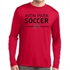 Avon Park Soccer Long Sleeve Performance Shirt - Red AP-ST350LS-R