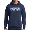 PBG Predators Hooded Sweatshirt - Navy PC78H-PBG