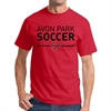 Avon Park Soccer T-Shirt - Red AP-G500-R