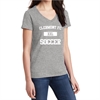 Clermont FC Women's V-Neck T-Shirt - Grey 5V00LWGrey