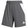 adidas Women's Tiro 24 Shorts - Dark Grey/White IT2405