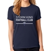 Storm King FC Supporter Women's T-Shirt - Navy 5000L-SK