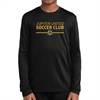 Jupiter United FC Youth Long Sleeve Performance Shirt - Black YST350LS-JUBlk