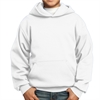 Youth Core Fleece Pullover Hooded Sweatshirt - White PC90YHWhi