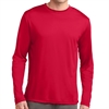 Sport Tek Long Sleeve Performance Shirt - Red ST350LSRed