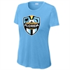 South Florida Football Academy Logo Women's Performance Jersey - Carolina Blue SFFA-LST350CB