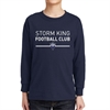 Storm King FC Youth Long Sleeve Supporter T-Shirt - Navy 5400B-SK