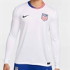 Nike USMNT Home Long Sleeve Jersey 2024-2025 FJ1264-100