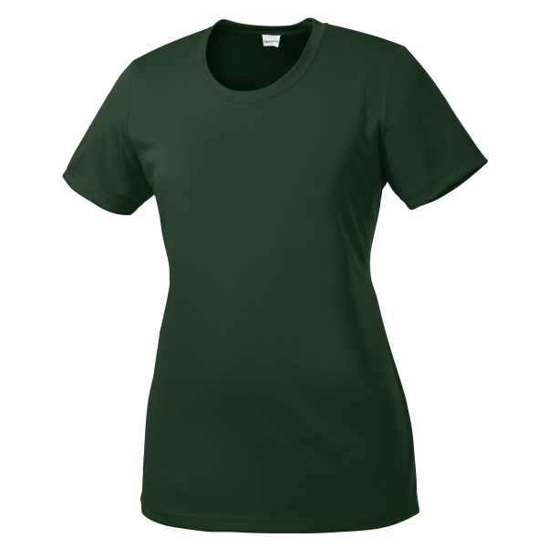 forest green t shirt women's