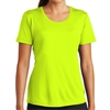 Sport Tek Women's Performance Shirt - Neon Yellow LST350-NY