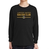 Jupiter United Youth Long Sleeve T-Shirt - Black 5400B-JUBlk