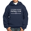 Storm King FC Youth Hooded Sweatshirt - Navy PC90YH-SK