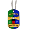 Jupiter United Custom Dog Tag CustomDOGTAG-JU