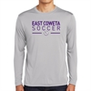 East Coweta High School Long Sleeve Performance Shirt - Silver ECHS-ST350LSSL