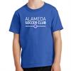 Alameda Soccer Club Youth T-Shirt - Blue ASC-PC54Y