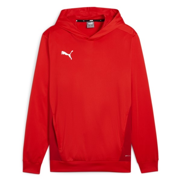 Puma Team Goal Training Hoody Red White