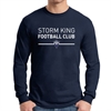 Storm King FC Long Sleeve Supporter T-Shirt - Navy G5400-SK