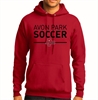 Avon Park Soccer Hooded Sweatshirt - Red AP-PC78H-R