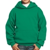 Youth Core Fleece Pullover Hooded Sweatshirt - Kelly Green PC90YH-KlyGrn