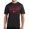 Avon Park Soccer Short Sleeve Performance Shirt - Black AP-ST350