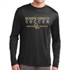 Olympic Heights Long Sleeve Performance Shirt - Black ST350LS-OH