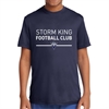 Storm King FC Youth Short Sleeve Performance Shirt - Navy YST350-SK