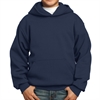 Youth Core Fleece Pullover Hooded Sweatshirt - Navy PC90YHNav