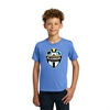 South Florida Football Academy Logo Youth T-Shirt - Carolina Blue SFFA-G5000BCB