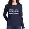 Storm King FC Supporter Women's Long Sleeve T-Shirt - Navy 5400L-SK