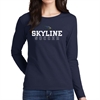 Skyline Soccer Women's Long Sleeve T-Shirt - Navy 5400L-NSL