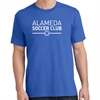 Alameda Soccer Club Cotton T-Shirt - Blue ASC-PC54-Blu