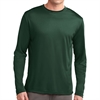 Sport Tek Long Sleeve Performance Shirt - Forest Green ST350LSFG