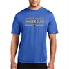 Jupiter United Short Sleeve Performance Shirt - Blue ST350-JU