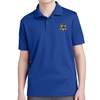 Jupiter United Youth Polo Shirt - Blue YST640-JU