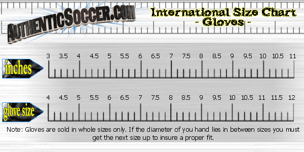 Reusch goalkeeper cheap glove size chart