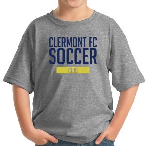 Clermont FC Youth T-Shirt - Heather Grey 5000BHGrey