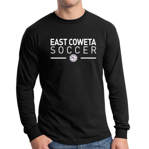 East Coweta High School Long Sleeve T-Shirt - Black ECHS-G5400-Blk