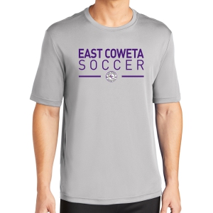 East Coweta High School Performance Shirt - Silver ECHS-ST350SLV