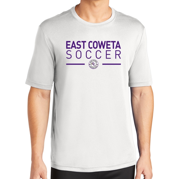 East Coweta High School Performance Shirt - White ECHS-ST350WHT