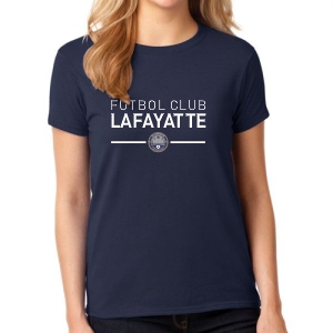 FC Lafayette Supporter Women's T-Shirt - Navy FCL-5000L