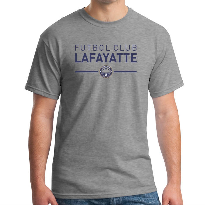 FC Lafayette Supporter T-Shirt - Grey FCL-G5000G